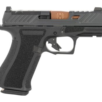 Shadow Systems SS-5011-B CR920X Elite Micro-Compact Frame 9mm Luger 15+1 3.41" Bronze TICN Match Grade/Spiral Fluted Barrel, Black Nitride Optic Cut/Serrated/Window Cut Stainless Steel Slide, Black Po