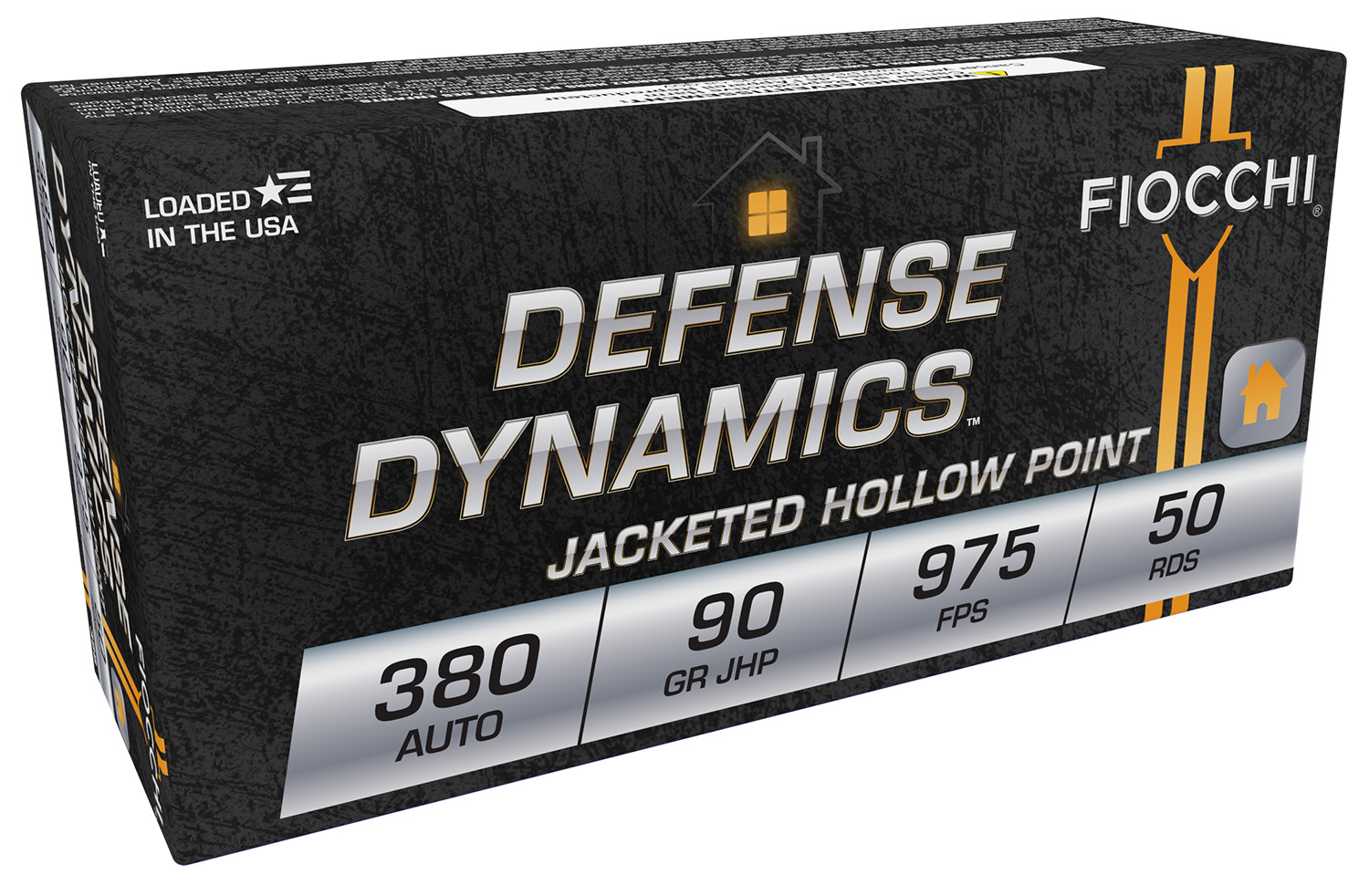 Fiocchi 380APHP Defense Dynamics 380ACP 90gr Jacketed Hollow Point 50 Per Box/20 Case 3 Fiocchi 380APHP Defense Dynamics 380ACP 90gr Jacketed Hollow Point 50 Per Box/20 Case