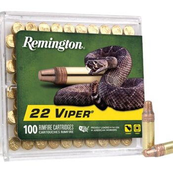 Remington Ammunition 21288 Viper  22LR 36gr Truncated Cone Solid 100 Per Box/50 Case