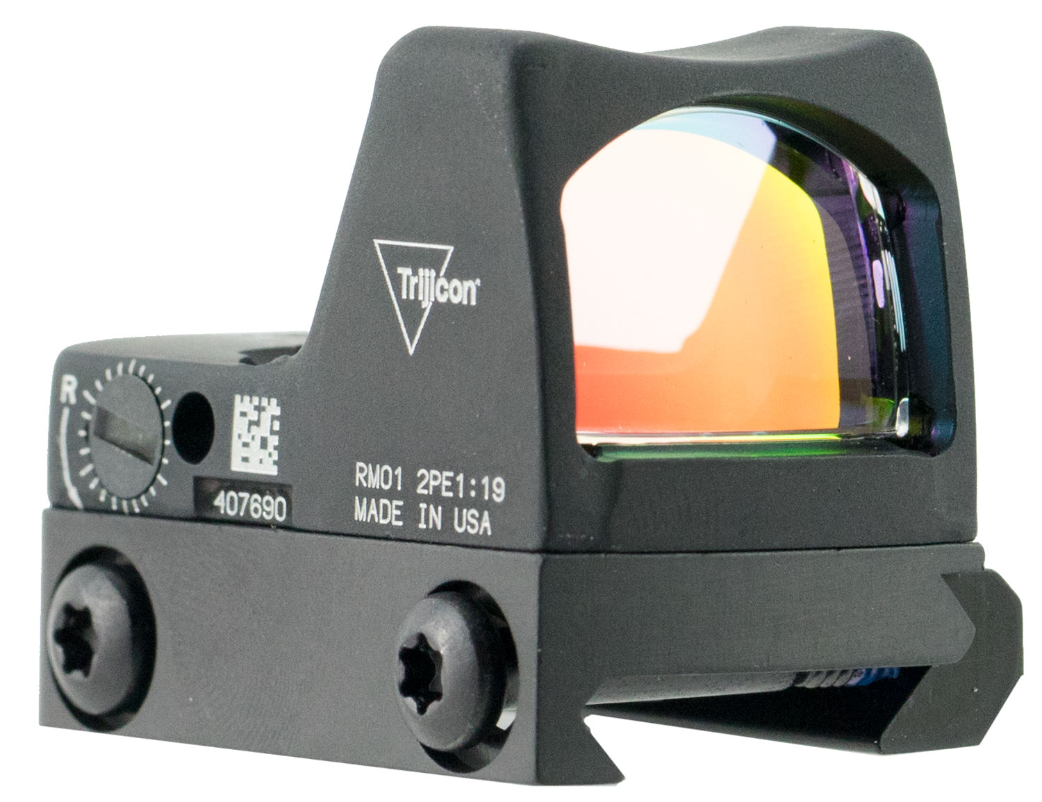 Trijicon 700601 RMR Type 2 Matte Black 1 X 0.89" x 0.67" 3.25 MOA Red Dot with Picatinny Mount 3 Trijicon 700601 RMR Type 2 Matte Black 1 X 0.89" x 0.67" 3.25 MOA Red Dot with Picatinny Mount