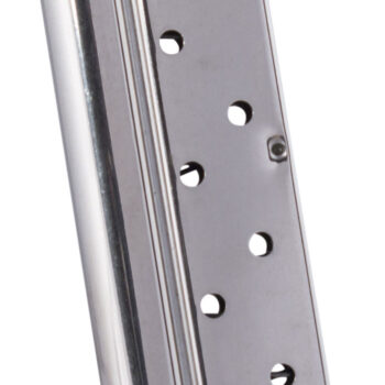 Mec-Gar MGCGOV9LN 1911 Government 9rd 9mm Luger, Nickel Carbon Steel