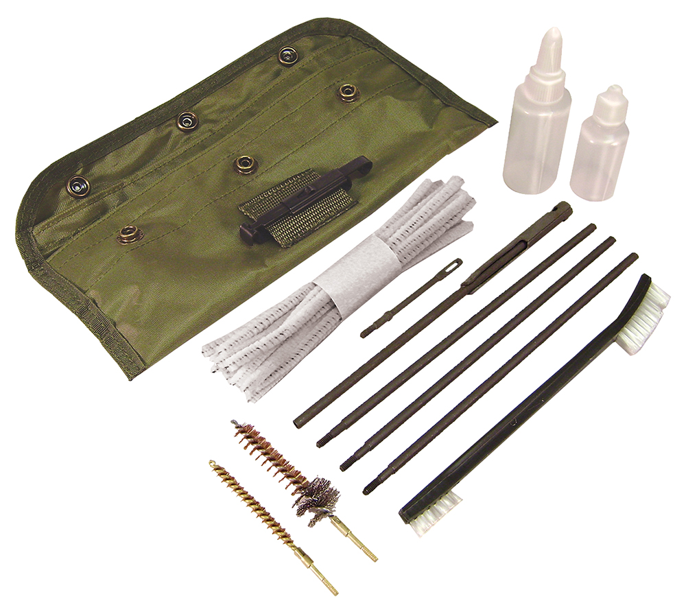 PSP ARGCK GI-Style Cleaning Kit AR15 & M16/Green Nylon Pouch Case 3 PSP ARGCK GI-Style Cleaning Kit AR15 & M16/Green Nylon Pouch Case