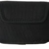 Bulldog BD841 Cell Phone OWB Black Nylon Belt Loop/Clip Fits Ruger LCP/Taurus 738 Ambidextrous 1 60355