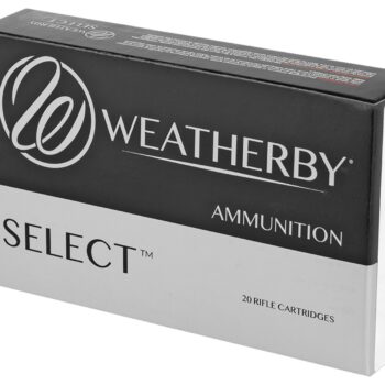Weatherby H22455SP Select Plus  224WthbyMag 55gr Spire Point 20 Per Box/10 Case