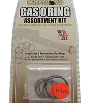 Carlson's Choke Tubes 00066 Gas O-Ring Assortment Kit 12 Gauge 20 Gauge Rubber/Graphite Coated Shotgun