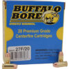 Buffalo Bore Ammunition 27F20 Standard Pressure Strictly Business 380ACP 95gr Full Metal Jacket Flat Nose 20 Per Box/12 Case 1 80750