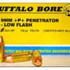 Buffalo Bore Ammunition 24F20 Penetrator Strictly Business 9mmLuger +P+ 124gr Full Metal Jacket Flat Nose 20 Per Box/12 Case 1 80753