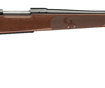 Winchester Repeating Arms 535200233 Model 70 Featherweight 300 Win Mag 3+1 24" Satin Walnut Fixed w/Feather Checkering Stock Brushed Polish Blued Right Hand