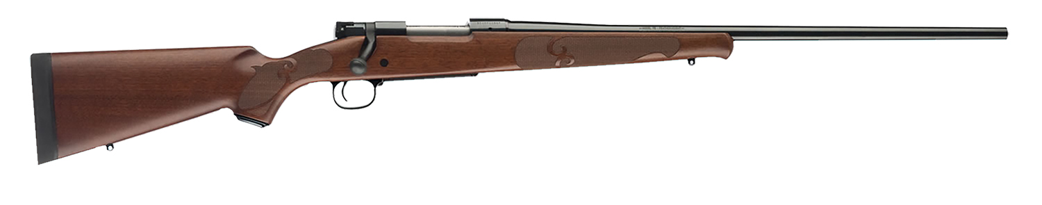 Winchester Repeating Arms 535200233 Model 70 Featherweight 300 Win Mag 3+1 24" Satin Walnut Fixed w/Feather Checkering Stock Brushed Polish Blued Right Hand 3 Winchester Repeating Arms 535200233 Model 70 Featherweight 300 Win Mag 3+1 24" Satin Walnut Fixed w/Feather Checkering Stock Brushed Polish Blued Right Hand