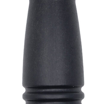 Ergo 4253BK Pop Bottle Vertical Forward Grip Black Polymer, Ribbed Lower for Picatinny Rail