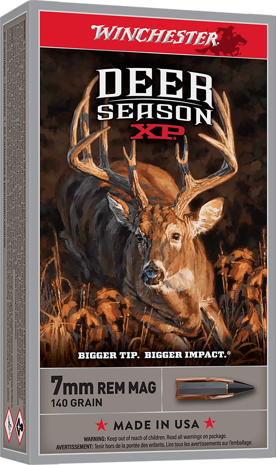 Winchester Ammo X7DS Deer Season XP 7mmRemMag 140gr Extreme Point 20 Per Box/10 Case 2 Winchester Ammo X7DS Deer Season XP 7mmRemMag 140gr Extreme Point 20 Per Box/10 Case