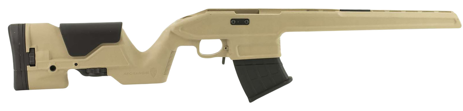 Archangel AA9130DT OPFOR Precision Stock Desert Tan Synthetic Fixed with Adjustable Cheek Riser for Mosin Nagant M1891 3 Archangel AA9130DT OPFOR Precision Stock Desert Tan Synthetic Fixed with Adjustable Cheek Riser for Mosin Nagant M1891