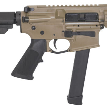 BRIGADE BM-9 9MM 6.5 FDE SBA3 MLOK MINI CAN