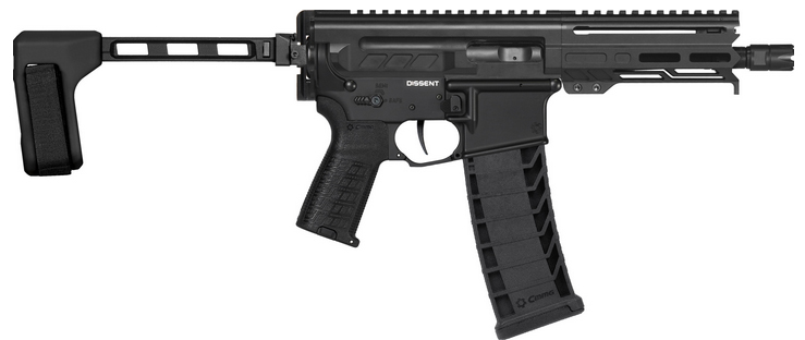 CMMG DISSENT MK4 BRACE 9MM 6.5 ARMOR BLACK 3 CMMG DISSENT MK4 BRACE 9MM 6.5 ARMOR BLACK