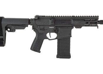 Alternative view of CMMG BNSHE MK4 5.7X28 5" PB 32RD AB