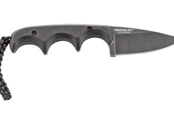 Alternative view of CRKT DROP POINT 2.16" BLACK W/SHEATH