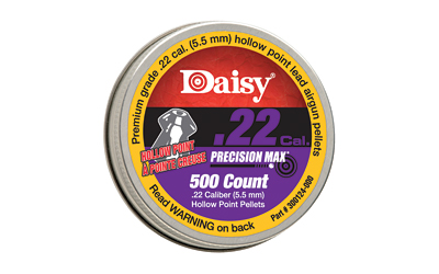 DAISY 22CAL HP PELLETS 500 COUNT TIN 3 DAISY 22CAL HP PELLETS 500 COUNT TIN