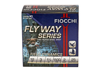 FIOCCHI 12GA #2 FLYWAY STEEL 25/250
