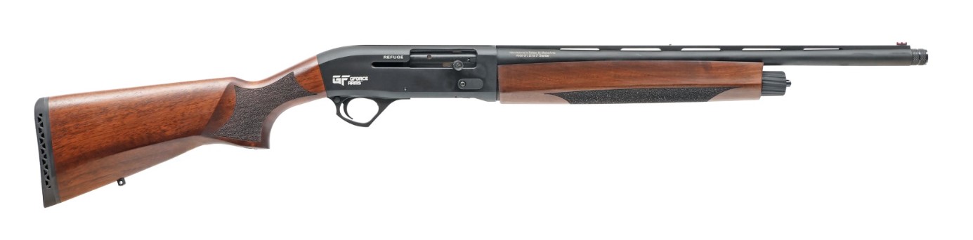 GFORCE ARMS GF1 REFUGE 20/18.5 BLK/WD 4+1 3 GFORCE ARMS GF1 REFUGE 20/18.5 BLK/WD 4+1