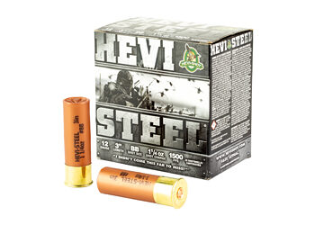 HEVI STEEL 12GA 3" BB 25/250