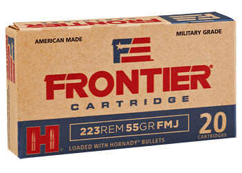 FRONTIER 223REM 55GR FMJ 20/500 7 HFR100 2