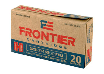 FRONTIER 223REM 55GR FMJ 20/500 8 HFR100 3