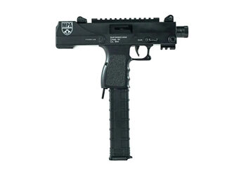 MPA DEFENDER 9MM 6" 30RD TB W/RAIL