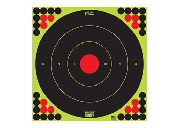 PRO-SHOT TARGET 17" GRN BULLSEYE 5PK