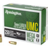 REM UMC MP 9MM 115GR FMJ 250/1000 1 REM23777 1