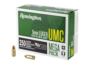 REM UMC MP 9MM 115GR FMJ 250/1000