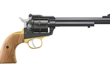 Alternative view of RUGER SPR WRNGLR 22LR 6.5" 6RD BRASS