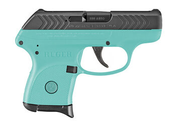 egunco 66 Alternative view of RUGER LCP 380ACP 2.75" TURQ/BLK 6RD