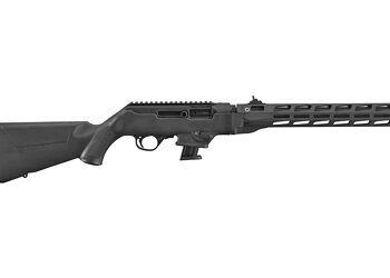 Alternative view of RUGER PC 9MM 16" 10RD BL THRD MLOK
