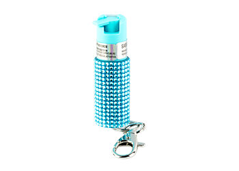 Alternative view of SABRE JEWELED SPRAY W/KEY RING TEAL
