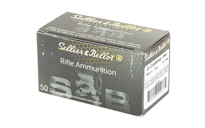 S&B 30CARBINE 110GR FMJ 50/1000 5 S&B 30CARBINE 110GR FMJ 50/1000 - Image 3