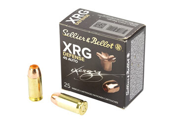 S&B 45ACP 165GR XRG 25/1000