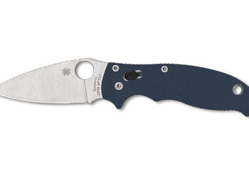 SPYDERCO MANIX2 G-10 3.37" BLUE