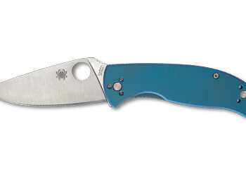 SPYDERCO TENACIOUS TI 3.35" BLUE/SLV