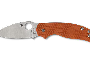 SPYDERCO SAGE 5 BRNT LTWT 3" ORG