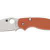 SPYDERCO SAGE 6 CPM REX 121 3" ORNG 2 SPYC123GPBOR 1