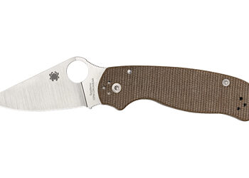 SPYDERCO PARA 3 CRU WEAR BRN MCRTA