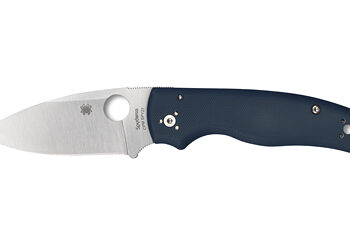 SPYDERCO SHAMAN G-10 3.58" BLUE