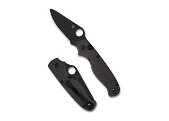SPYDERCO BUTTONUP CF PE 3.27" BLK