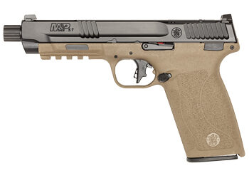 S&W M&P 5.7X28 OR TB 22RD 5" FDE/BLK
