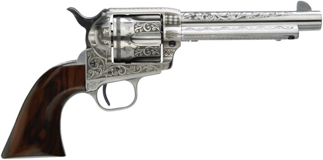 TF UBERTI 1873 CATTLEMAN 45LC 5.5 PHOTO ENGR WHT 3 TF UBERTI 1873 CATTLEMAN 45LC 5.5 PHOTO ENGR WHT