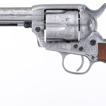 TF UBERTI 1873 CATTLEMAN 357MAG 4.75 PHOTO ENGRV