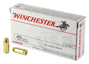 WIN USA TRGT 45AUTO 185GR FMJ 50/500