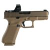 Glock V-Series Model 19 Handgun 9mm Luger 15rd Magazines (3) 4.02" Barrel FDE Viridian RFX35 Green Dot US Made 1 https3A2F2Fmedia.chattanoogashooting.com2Fimages2Fproduct2FGLUV1950703XVIRI2Fglock 19x v 9mm gns comm 17rd w viridian rfx35 green dot gluv1950703xviri 0003 Right