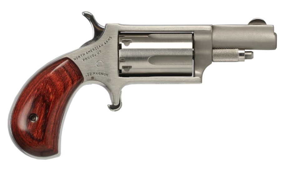 NORTH AMERICAN ARMS 22MAG MINI REV 1-5/8" SS 2 NORTH AMERICAN ARMS 22MAG MINI REV 1-5/8" SS