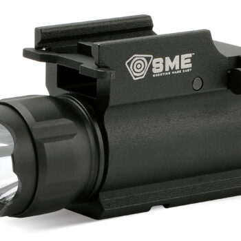 SME SMEWL Rail Mounted Pistol Weapon Light  Black 250 Lumens White Cree LED